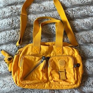 Yellow Kipling Handbag/Crossbody